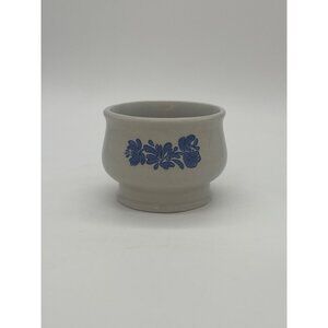 Vintage Pfaltzgraff Yorktown Sugar Bowl Blue and Gray Stoneware